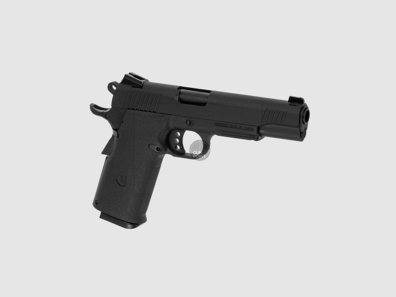 Softair - Pistole - KJ Works KP-11 Full Metal GBB-Schwarz - ab 18, ber 0,5 Joule