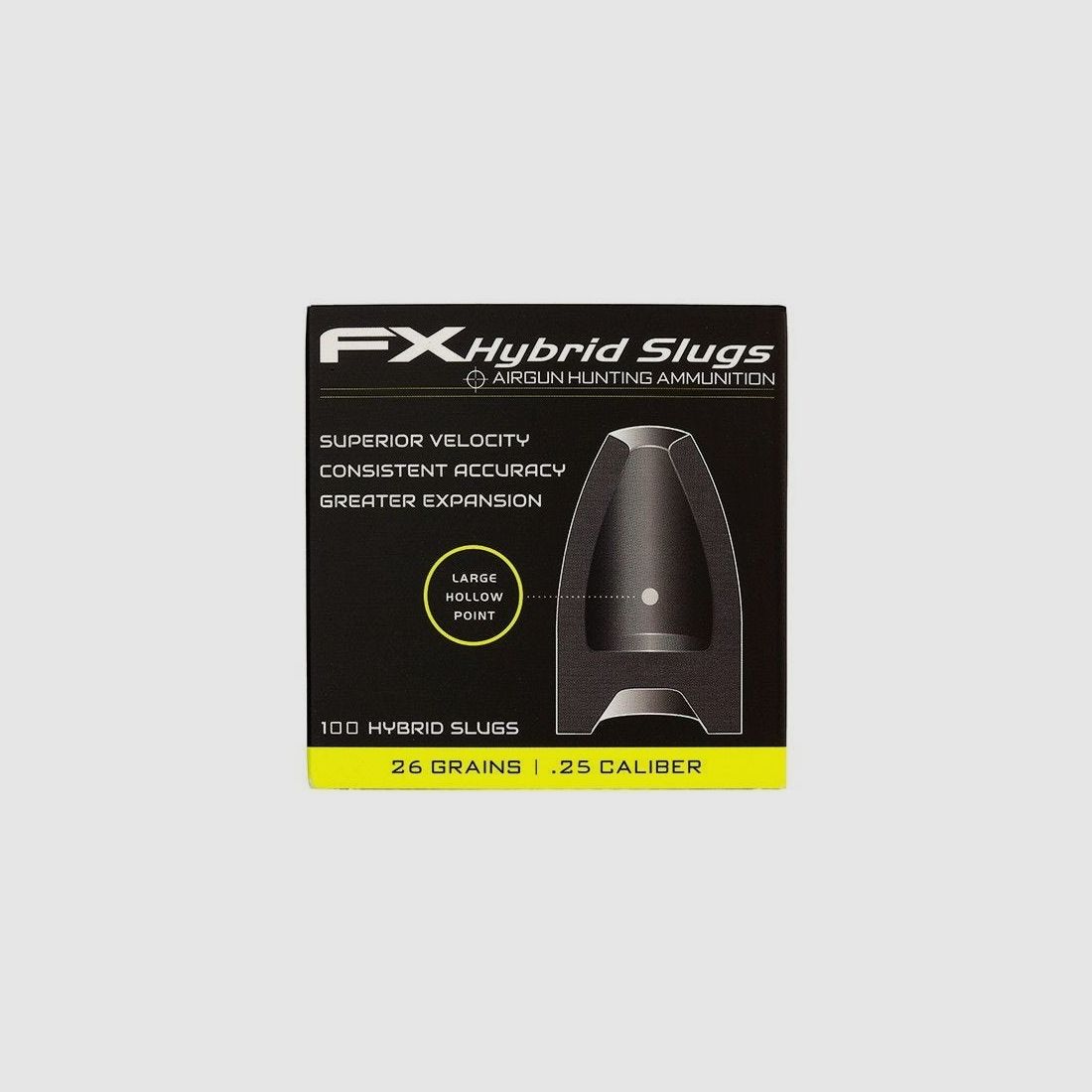 Slugs FX Hybrid 6,35 mm HP 26,3 gr (.250), immagine 1 di 2