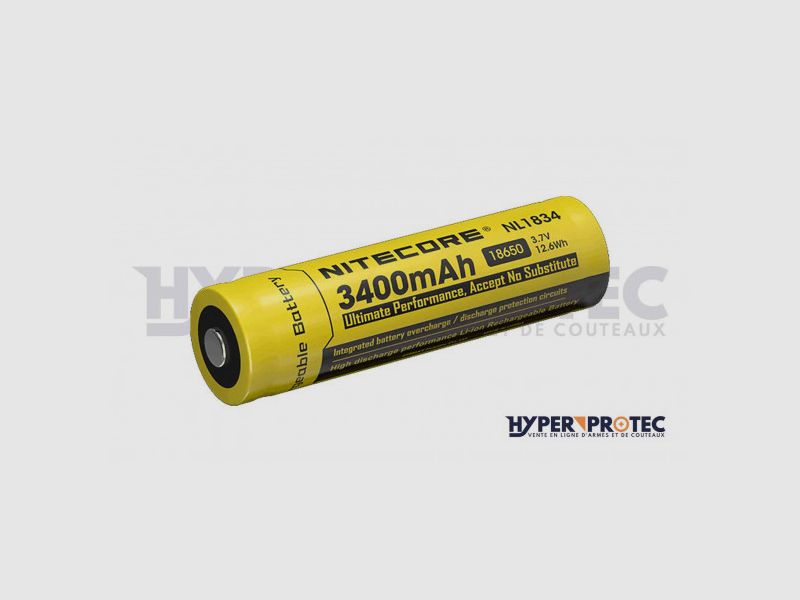 Nitecore Battery 3400 mAh, image 1 of 2