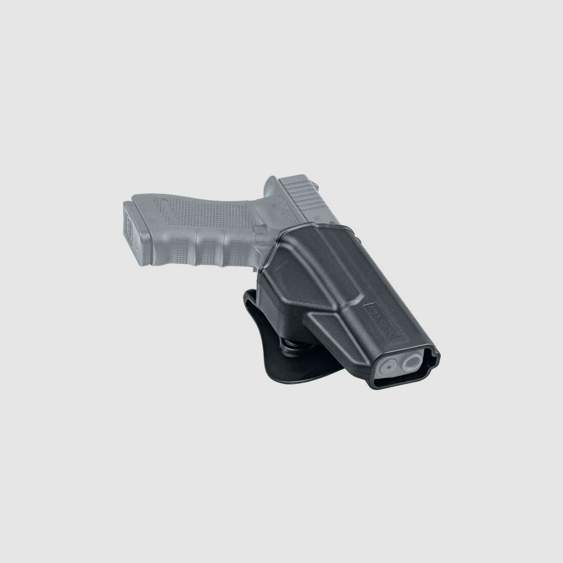UMAREX Umarex Polymer Paddle Holster Large pour GLOCK 17 / 19 etc., avec levier de déverrouillage supérieur
