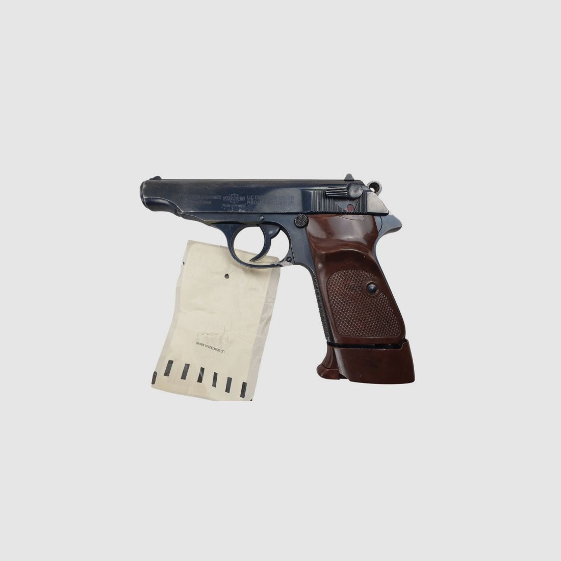 PISTOLA MANURHIN WALTHER PP CAL.22LR + CAJA + CARGADOR + ACCESORIOS, imagen 2 de 13