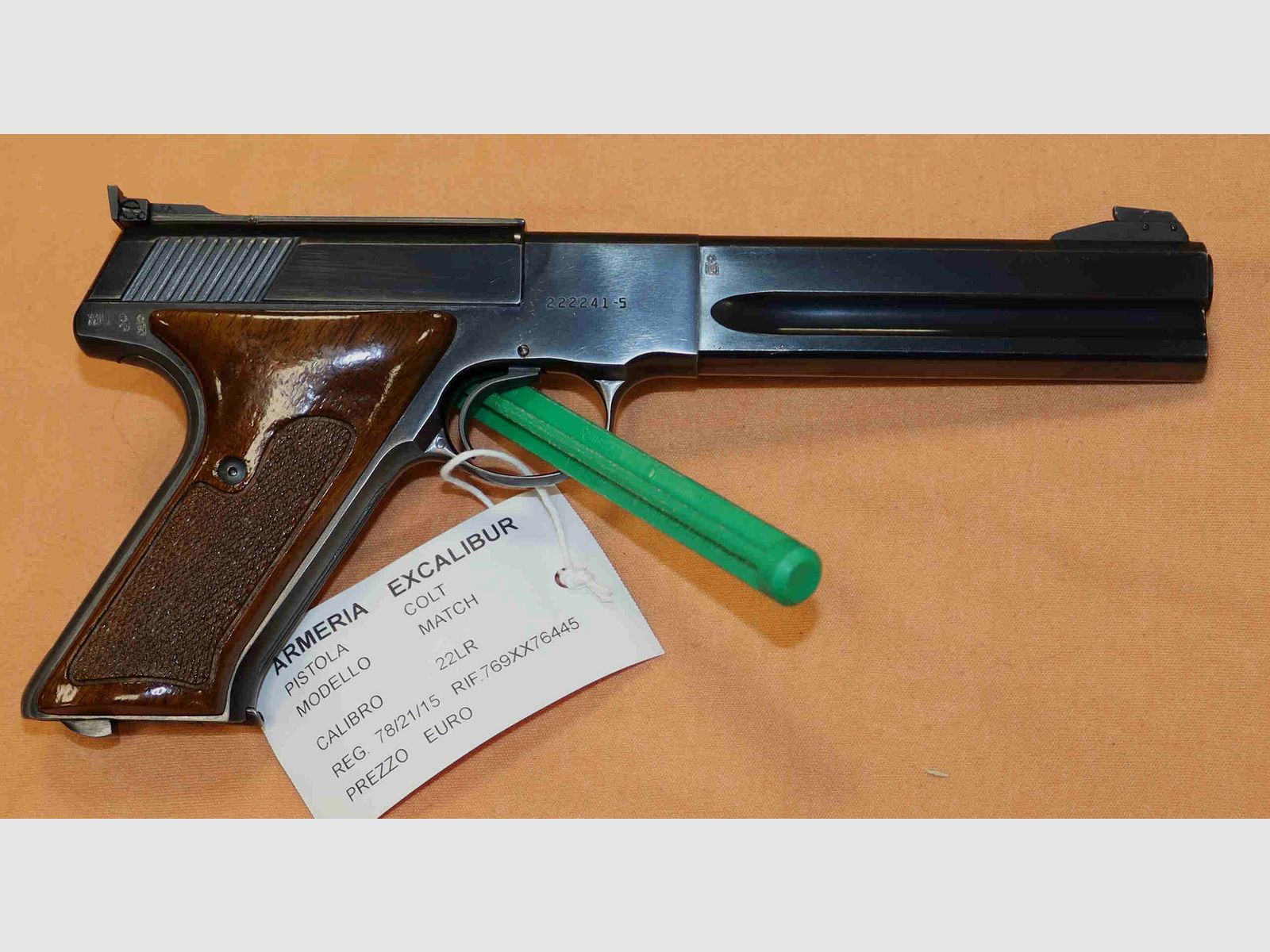Colt Woodsman Match Target Pistole Kaliber 22 LR, Bild 6 von 8