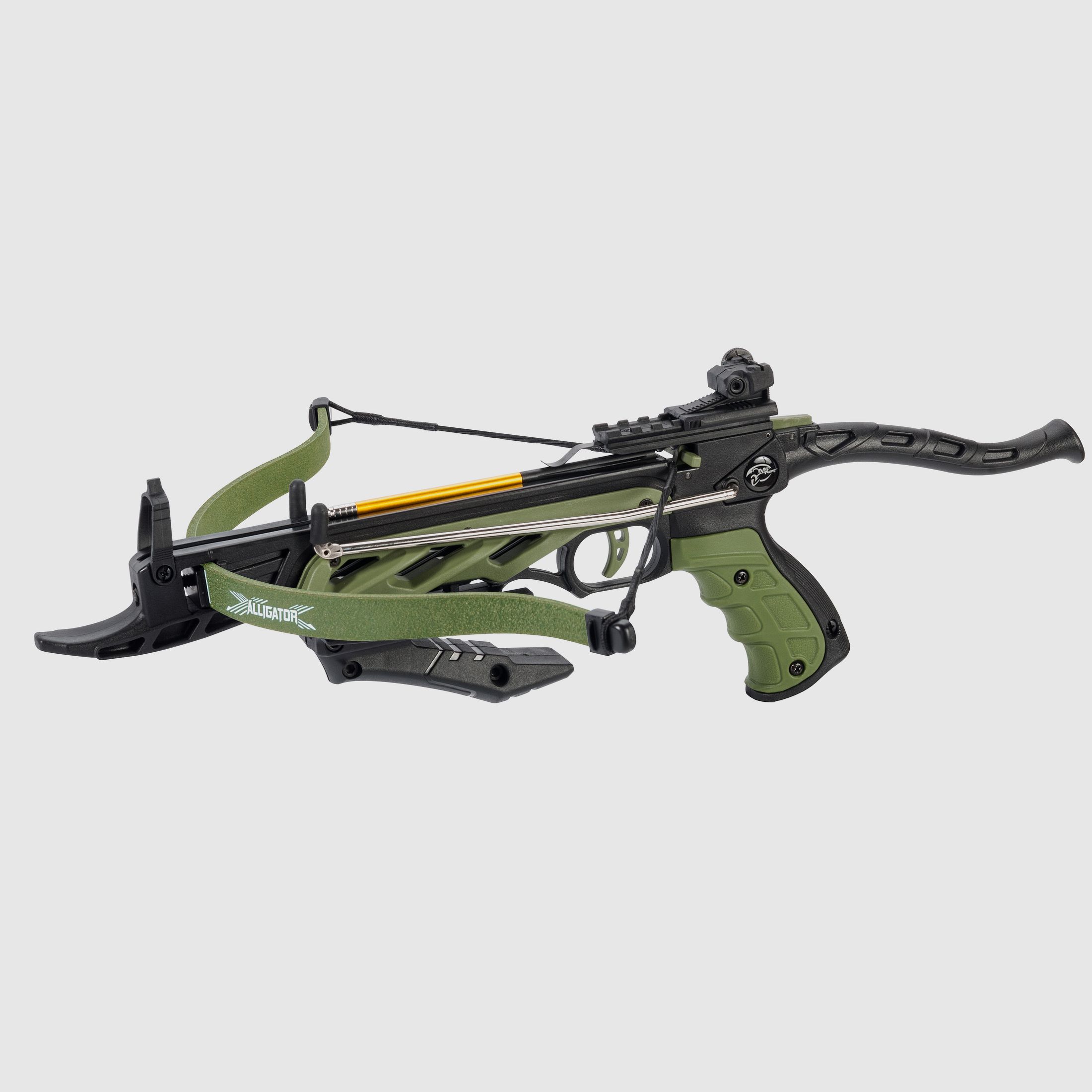 Pistolenarmbrust mit Knickspannmechanismus