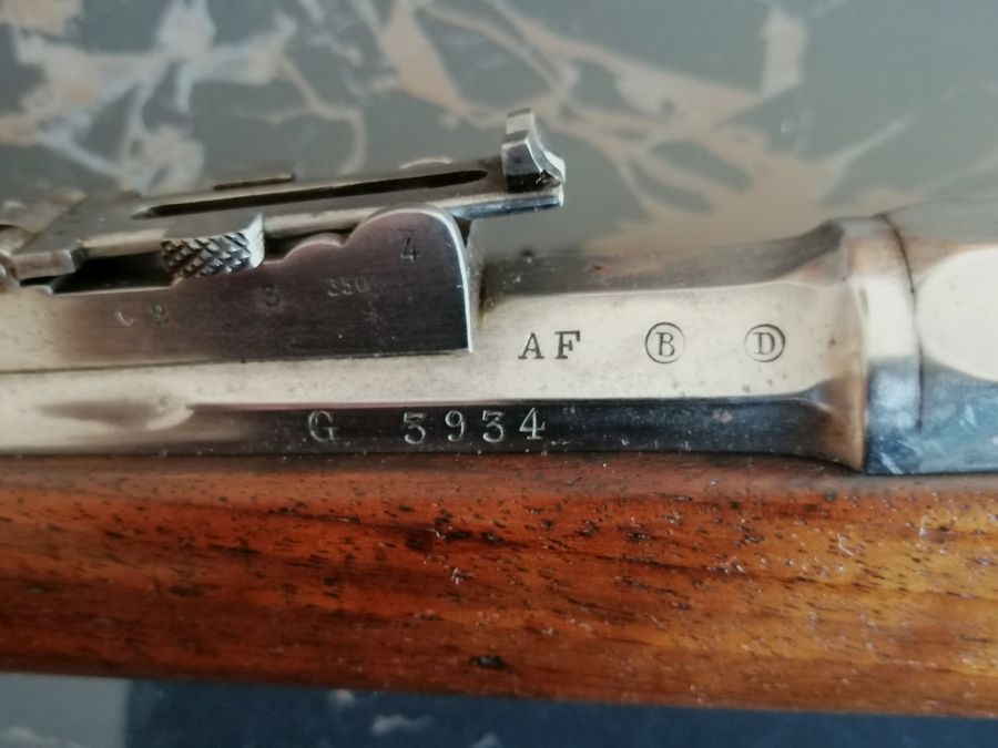 Seltenes und schönes Chassepot-Gewehr 1866 1. Typ – Monomatrikulation – 1. Zouave – Ausgezeichneter Zustand, Bild 24 von 41
