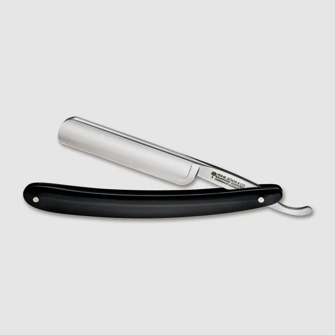 Böker Böker Rasiermesser Classic Stainless Rundkopf schwarz