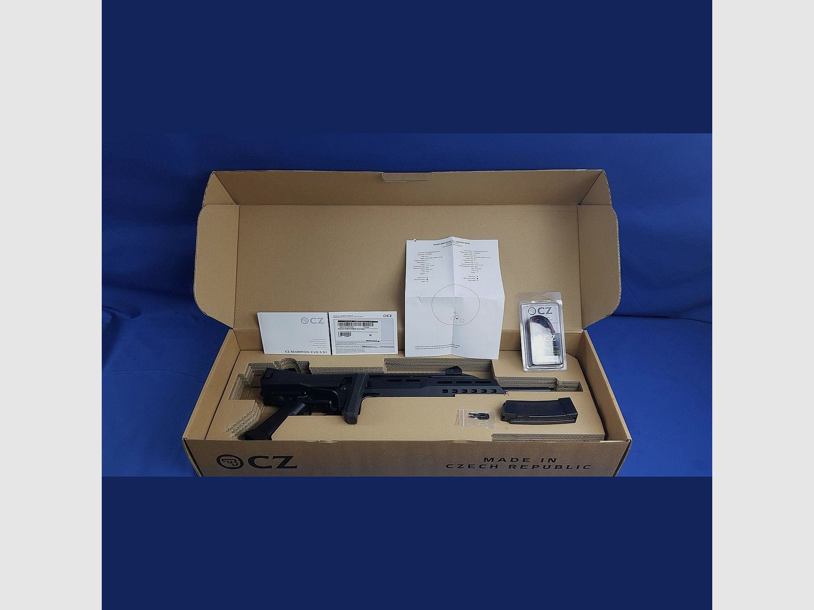 CZ Scorpion Evo3 S1 Carbine Kal.9x19mm Schwarz, Bild 8 von 9