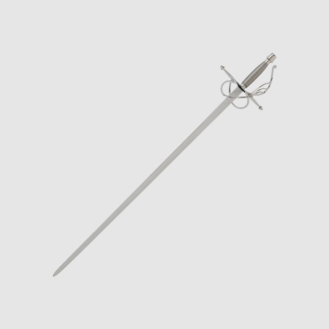 Rapier mit handgeschmiedete Klinge und Scheide