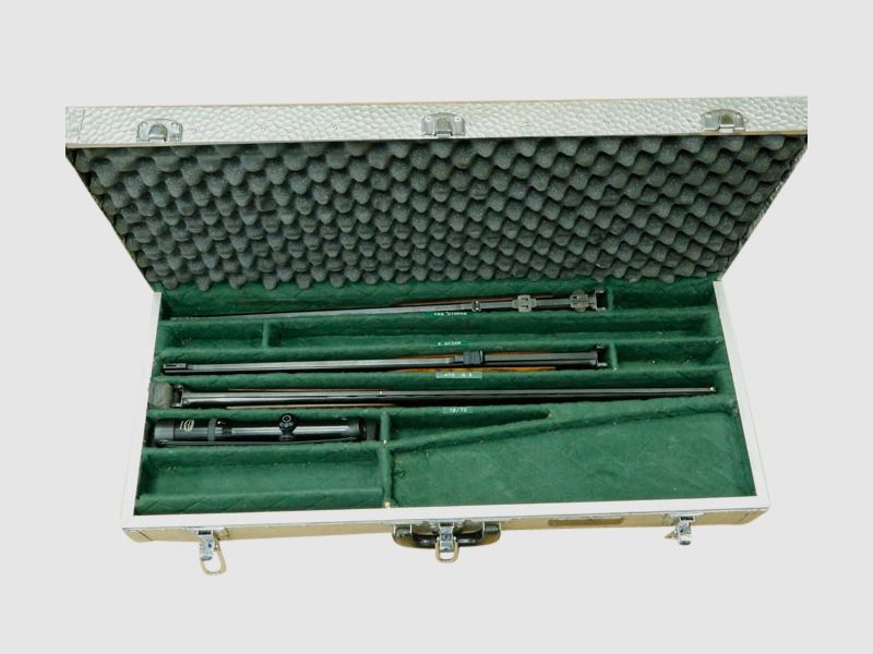 Doble rifle Bock Franzoj Ferlach, cal. 9,3x74R con visor