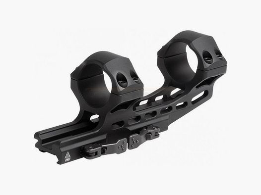 Leapers Accu-Sync QR 30mm High Profile 50mm Offset Mount - Black