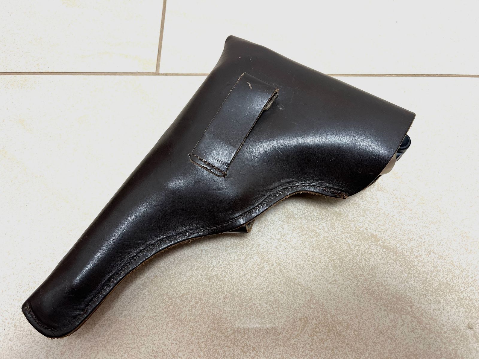 ••• Luger P08 Holster / Pistolentasche - Leder •••