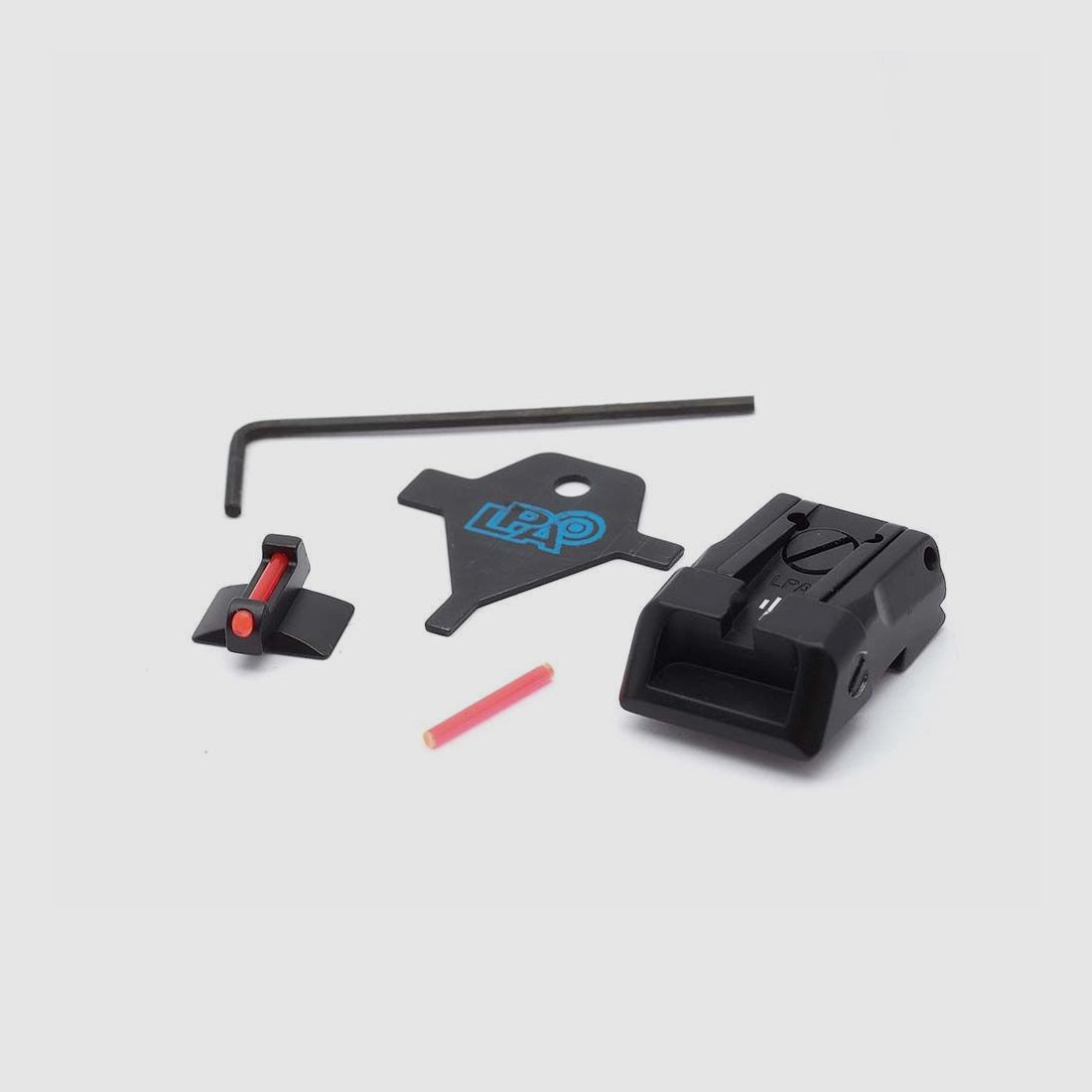Juego de mira ajustable LPA SPS11BU6F para Bull M5 (clon Colt 1911), imagen 1 de 3