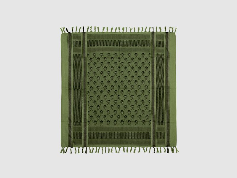 Pirate Pattern Shemagh Scarf - OD