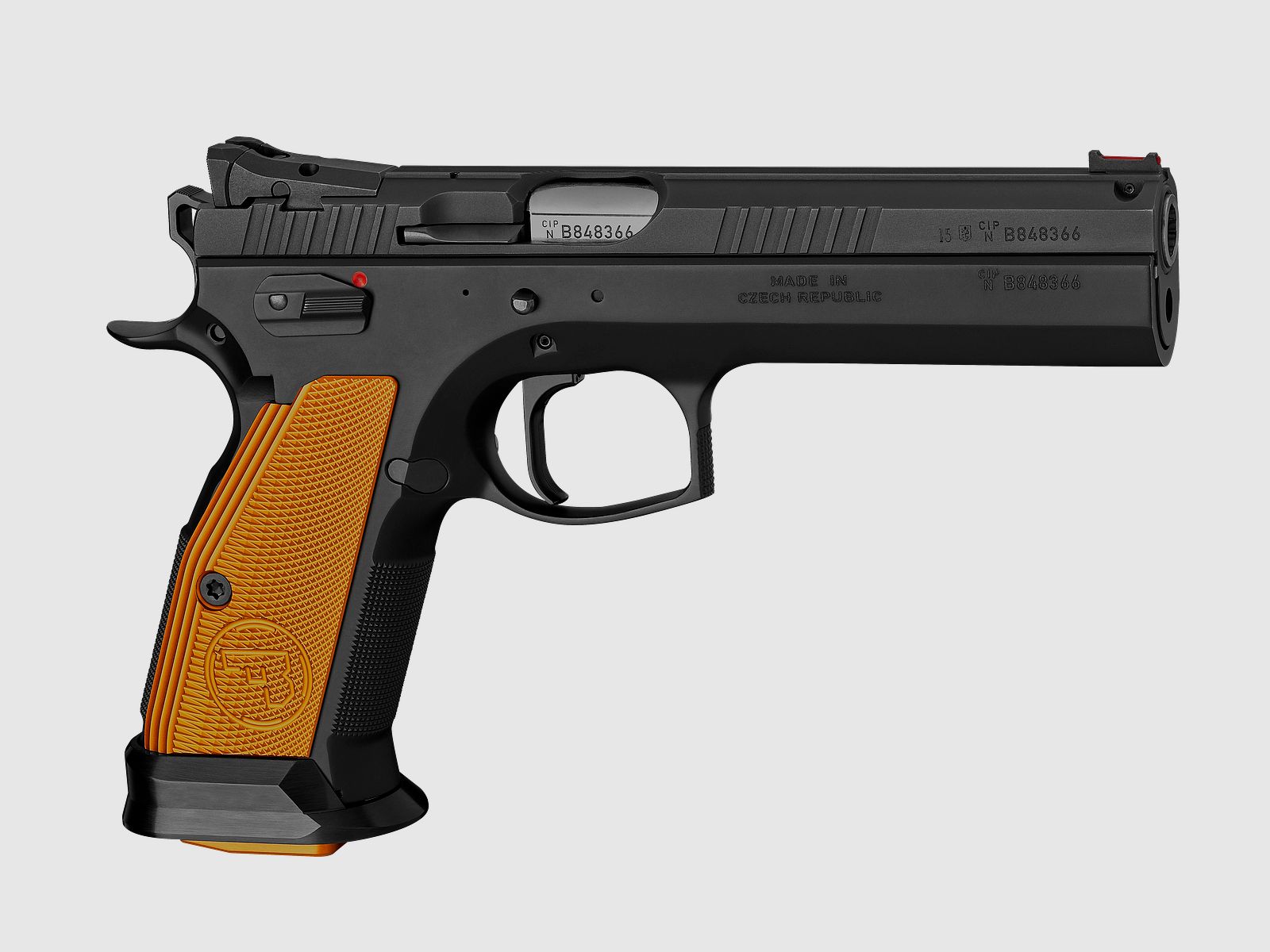 Pistolet CZ 75 Tactical Sports Orange Kansas City 9mm Luger