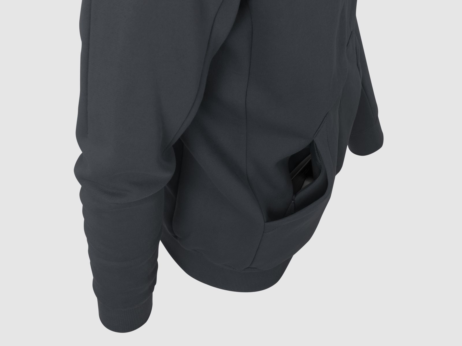 Bluza Helikon Urban Tactical Hoodie Lite black r.L, zdjęcie 6 z 9
