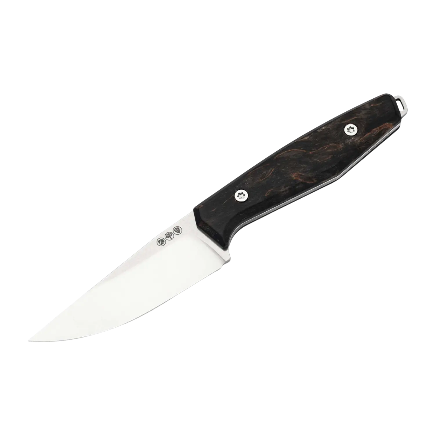 Böker AK1 Droppoint MagnaCut Maserbirke Black