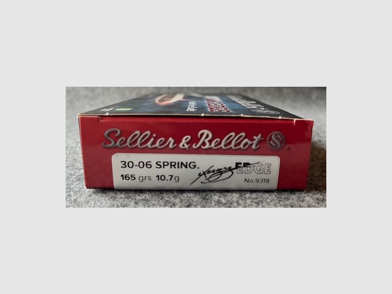 Sellier & Bellot .30-06 Spring. eXergy CUTTING EDGE 