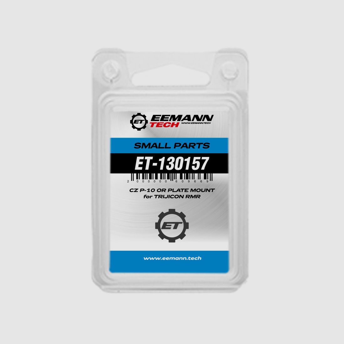 Eemann Tech CZ P-10 OR Support de plaque pour Trijicon RMR / Holosun 507COMP, image 2 sur 3