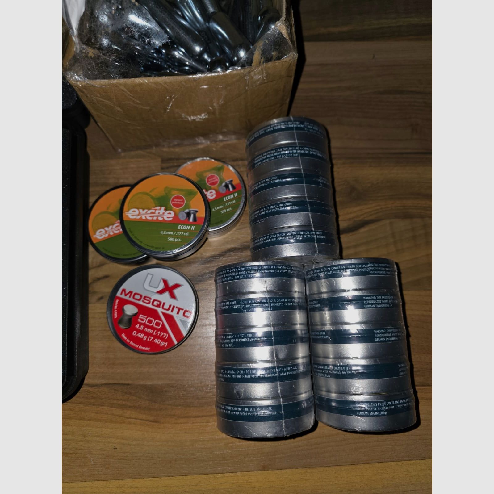 Twinmaster Traine mit Holz Schaft 4,5mm und viel Zubehör  VB Preis 