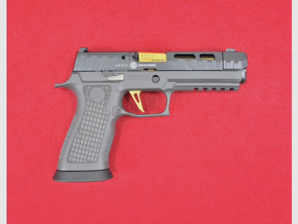 Sig Sauer P320 Spectre Comp Gold 9mm Luger