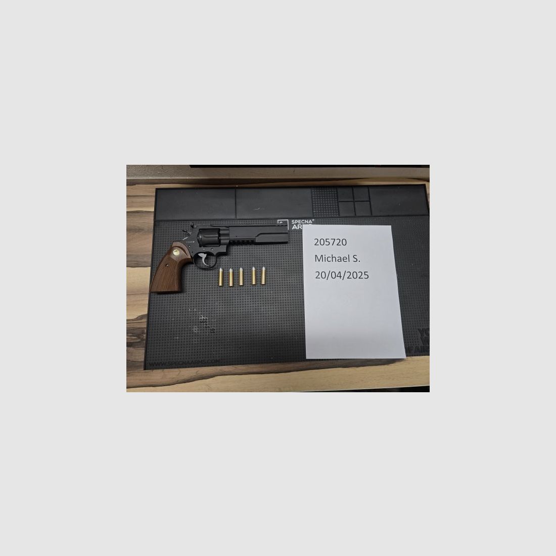 King Arms .357 Python 6 Zoll Evil-Killer Gas-Revolver 6mm BB Airsoft