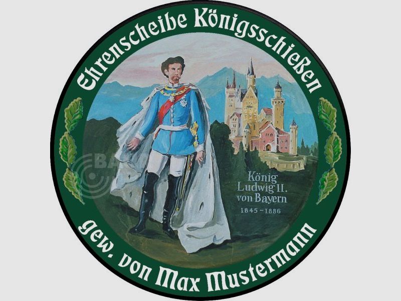 Schützenscheibe ECO-LINE Motiv 059
