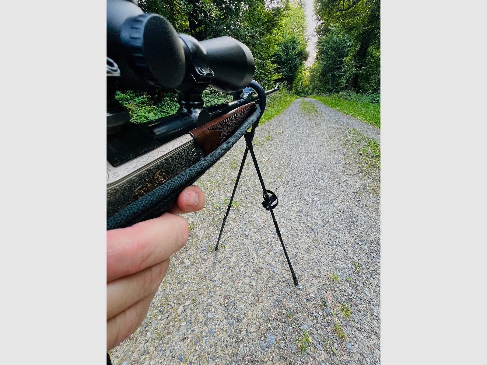 Bâton de Tir en Carbone Ultra Léger Chasse en Montagne, image 7 sur 8