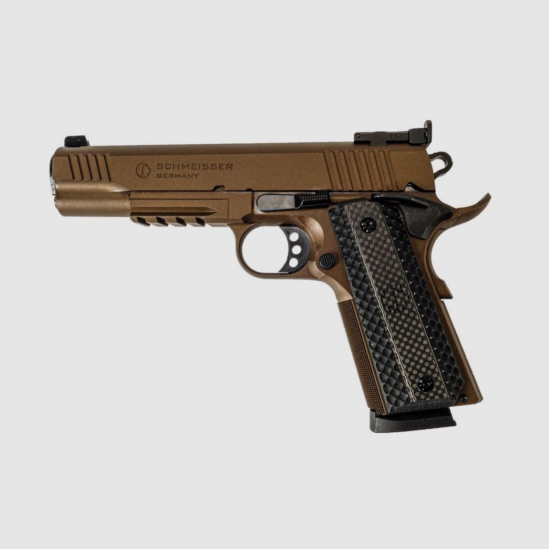 Pistola Schmeisser Schmeisser 1911 Hugo 9mm Luger - 5 pollici - bronzo