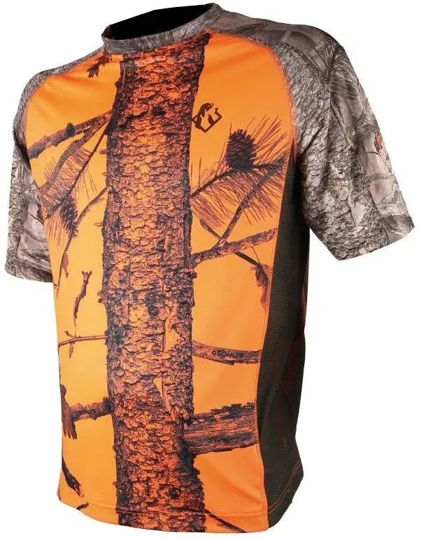 Kinder Jagd T-Shirt Somlys 053FK Camo Orange, Bild 2 von 2