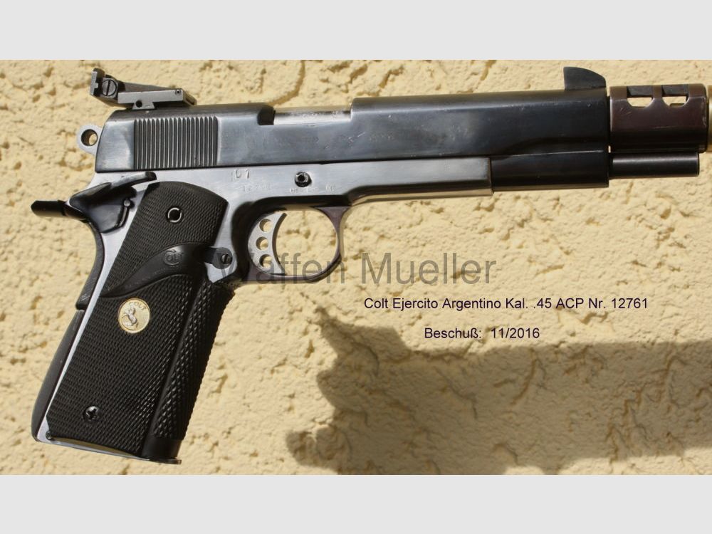 Colt	 Ejercito. Argentino