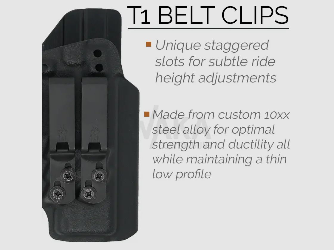 Holster Tenicor CERTUM3 pour Glock 43/43X MOS, droitier,