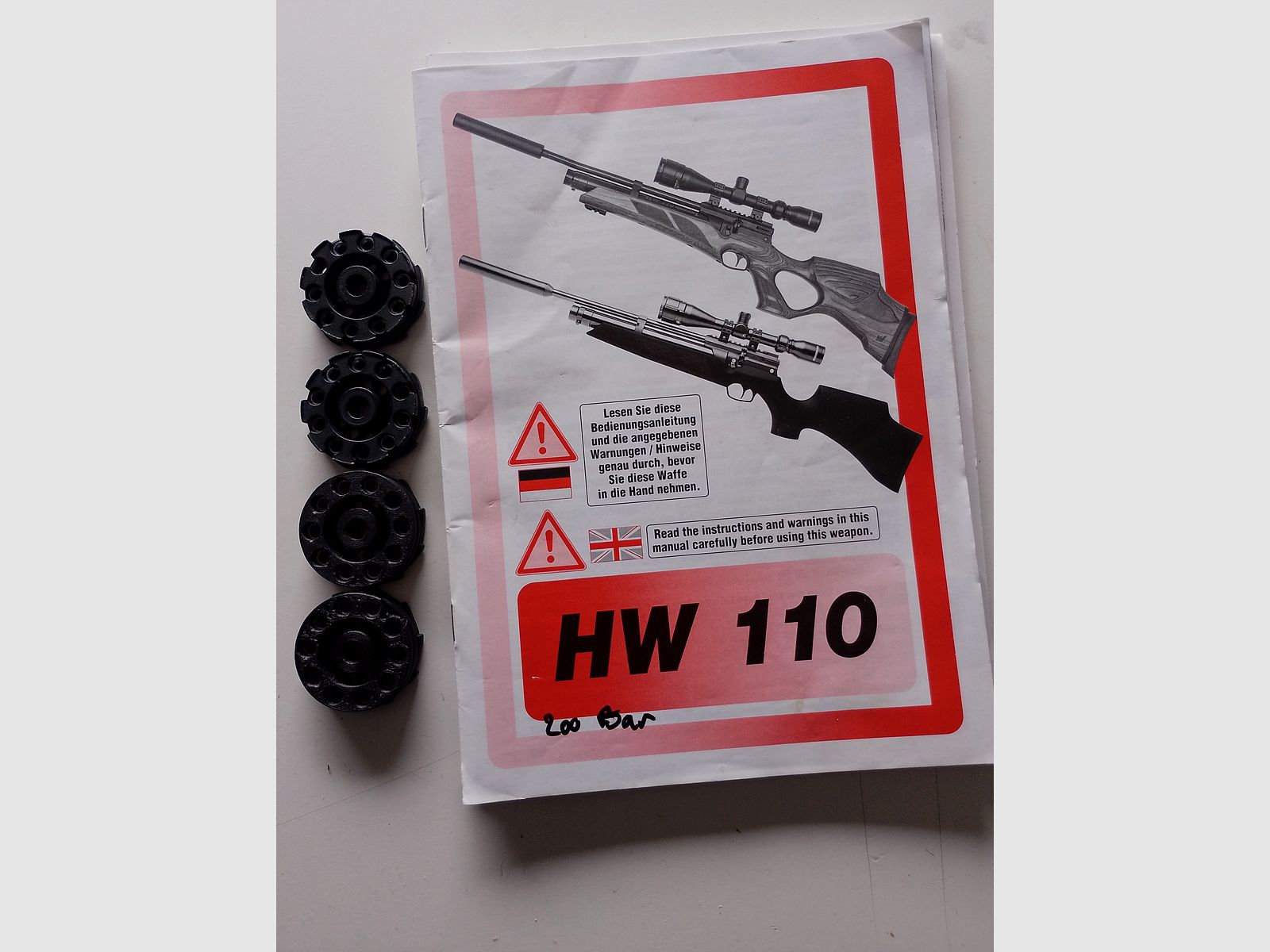 Pressluftgewehr Weihrauch HW 110 ST- K.   4,5 mm (P18).   , Bild 7 von 14