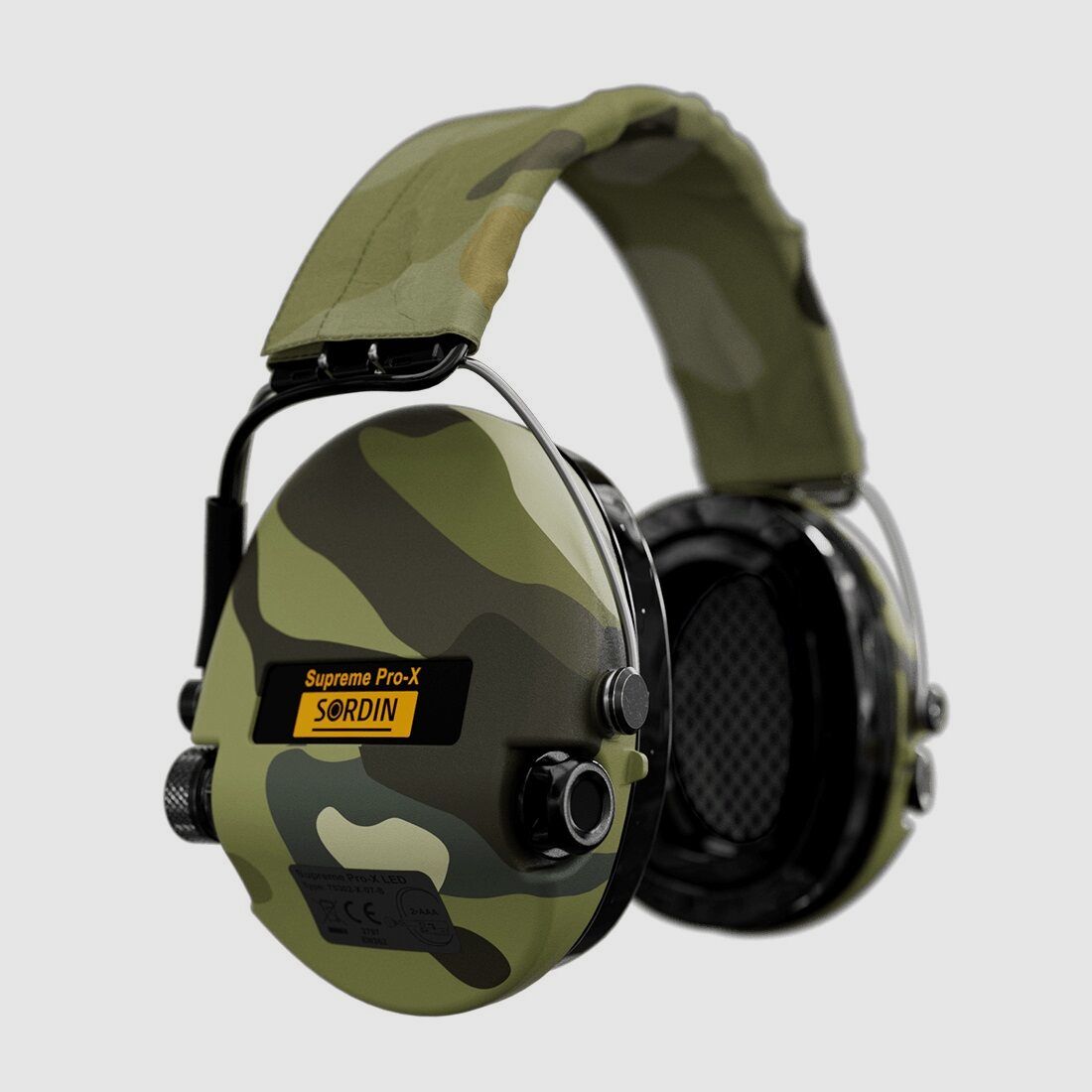 Sordin protección auditiva Supreme Pro X LED - Camo / Camo