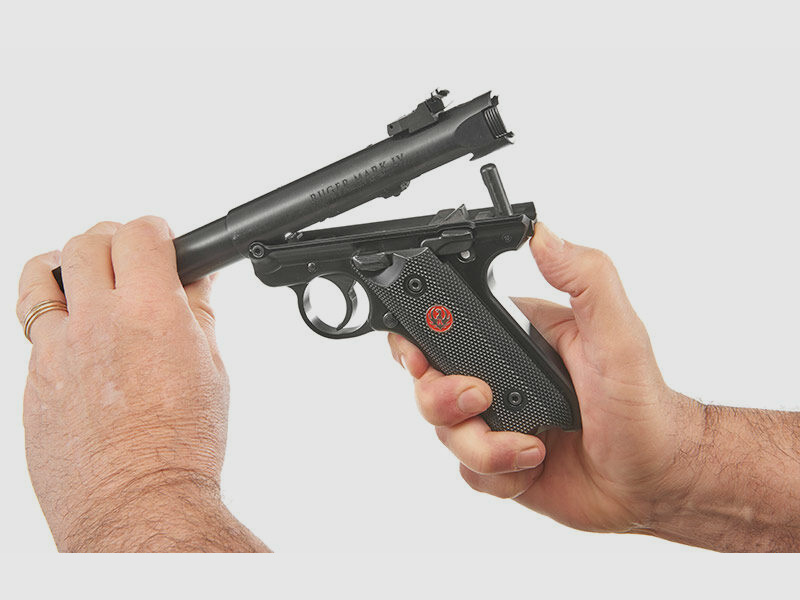 Ruger	 Mark IV Target 5,5" brüniert -.22 lfb