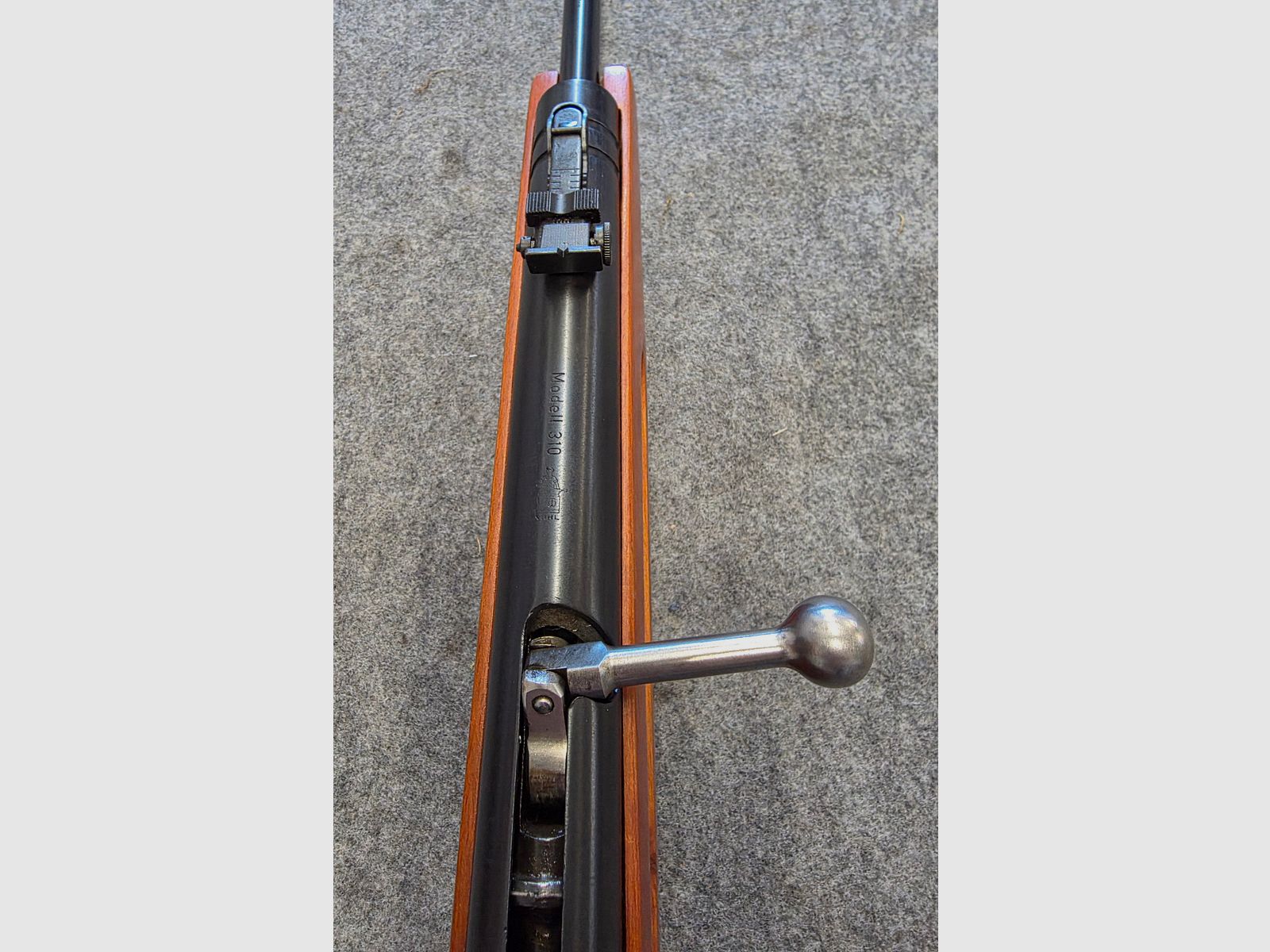 Haenel Mod. 310-4 sportschaft in condizioni da collezione non restaurato, Durchlader 310