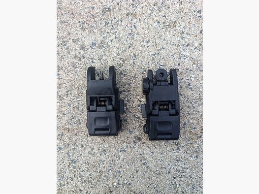 Backup Iron Sights|Flip Up Sights for Picatinny, e.g. AR15
