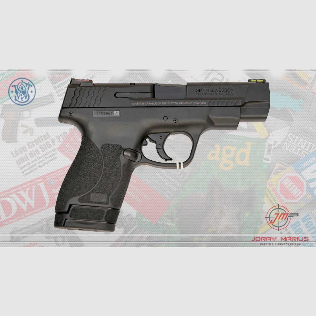 Smith & Wesson M&P9 M2.0 Shield Performance Center 9mm Para 4″