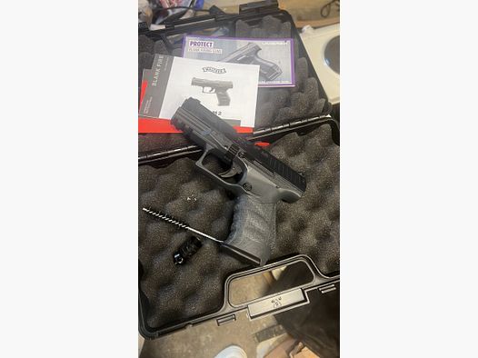 Verkaufe meine Walther PPQ M2 tgr 9mm P.A.K 
