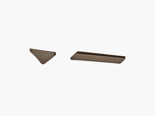 Wide fore-end cover + buttstock feather A-BOLT 3 brown