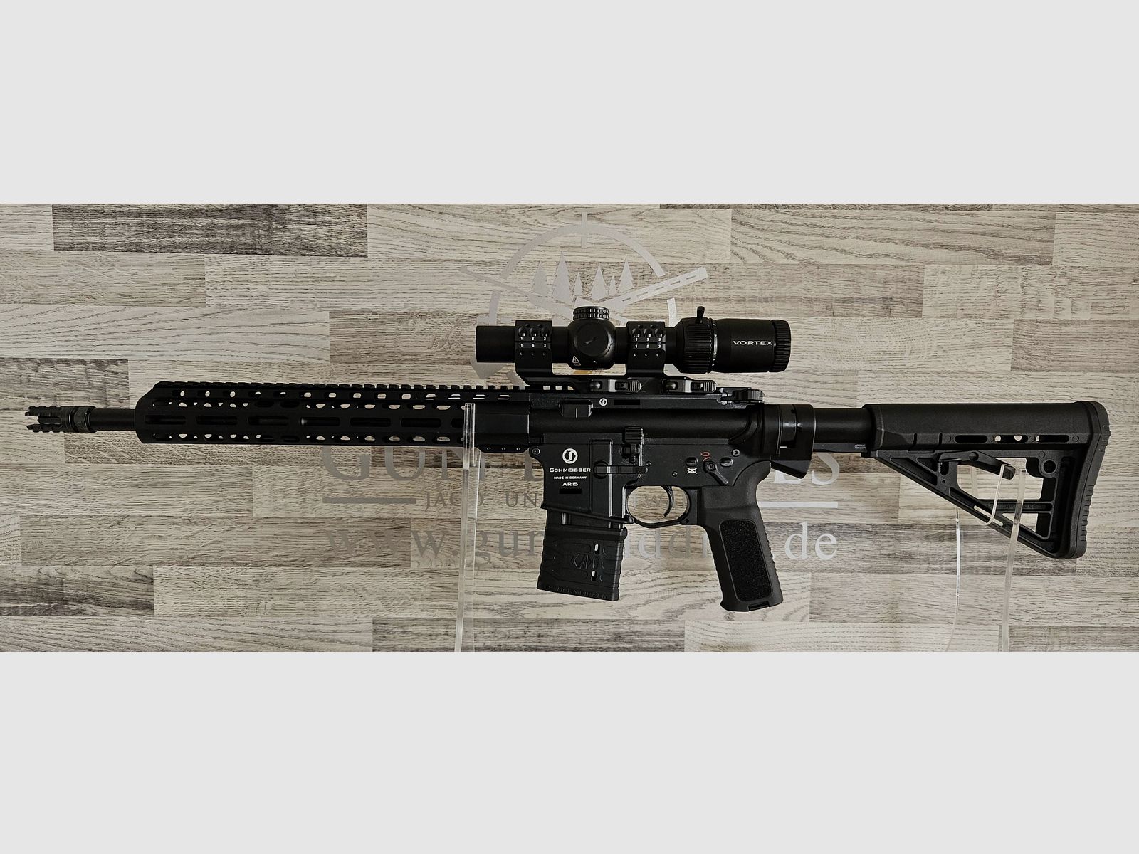 Schmeisser AR15 M4FL 14,5" Negro Cal. .223Rem con Vortex Strike Eagle - Producto nuevo del comercio especializado