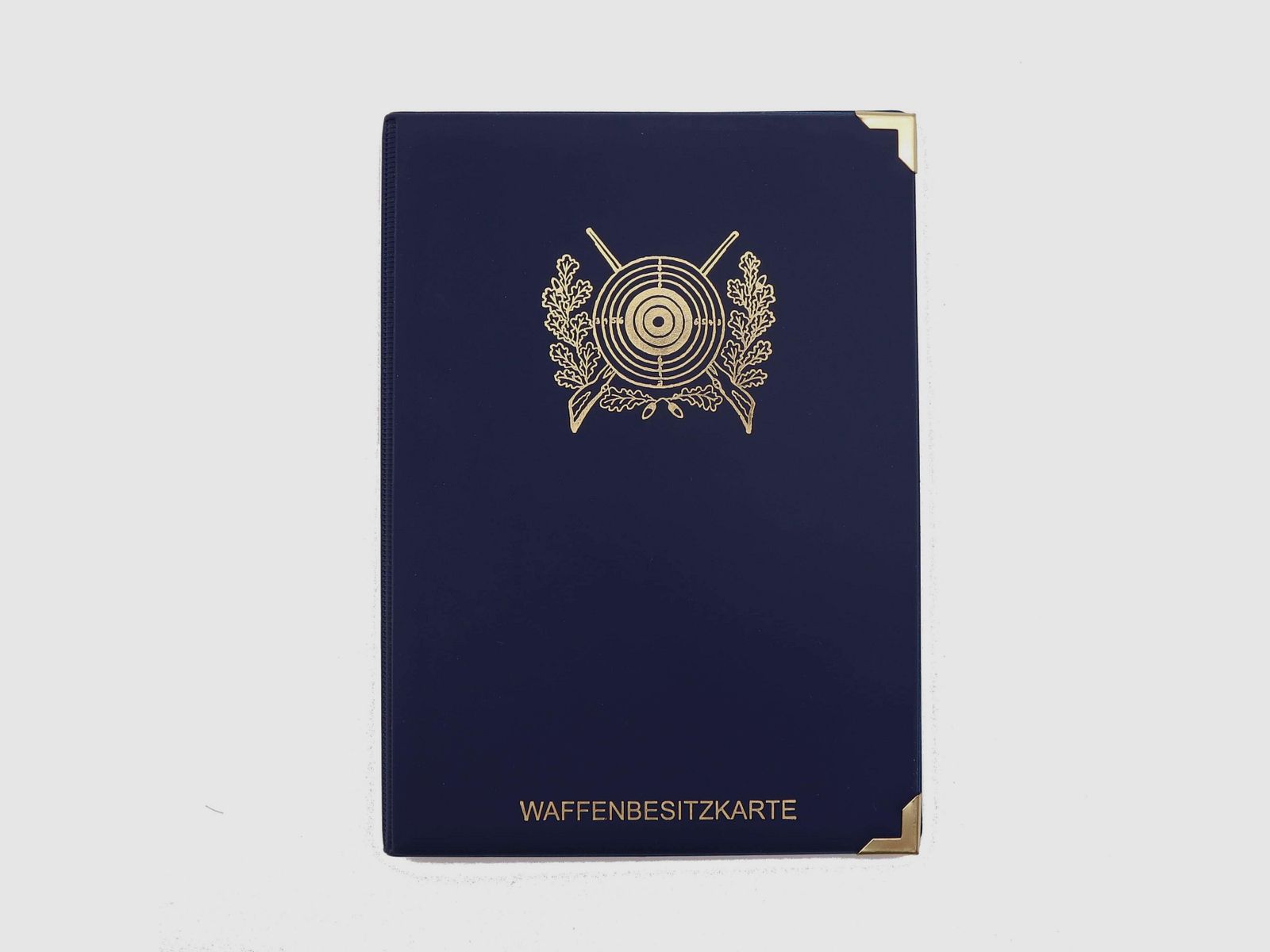 WBK Etui Motiv Zielscheibe - Blau