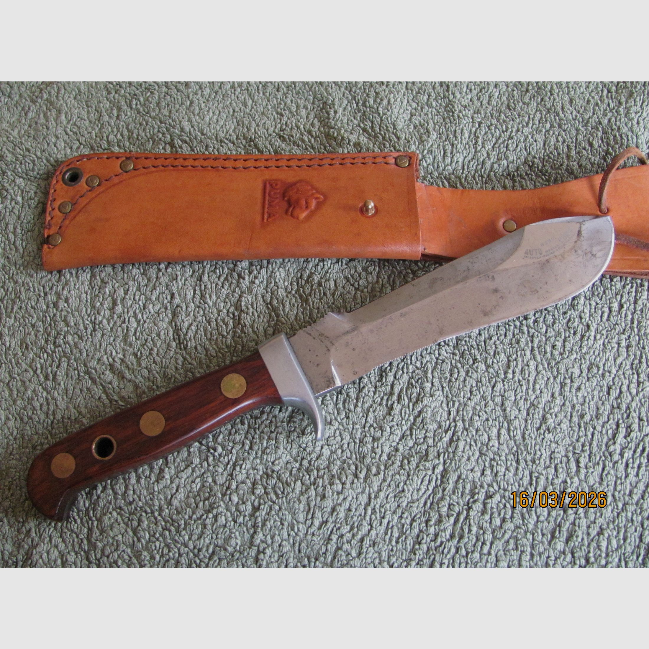 Originele Puma Auto Messer 6390 - geleid, zonder schade Nr98474