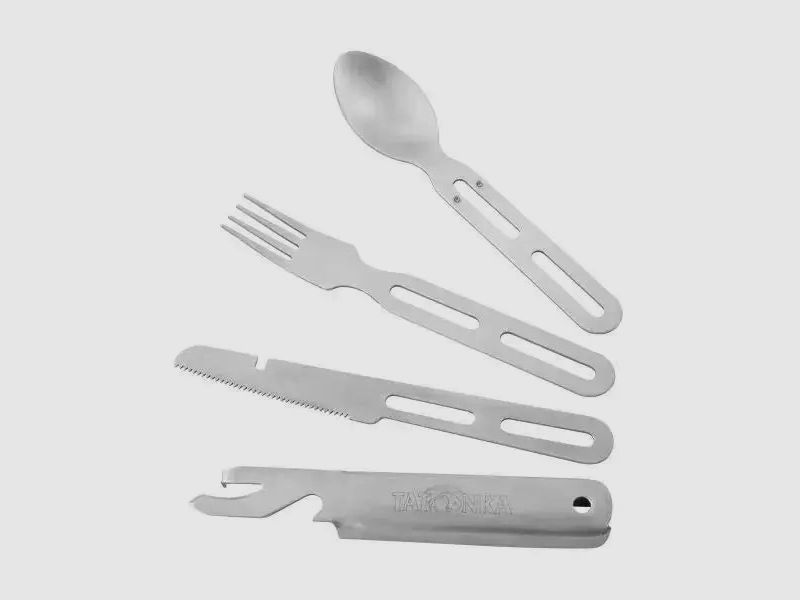 Tatonka Camping Cutlery Set II silver