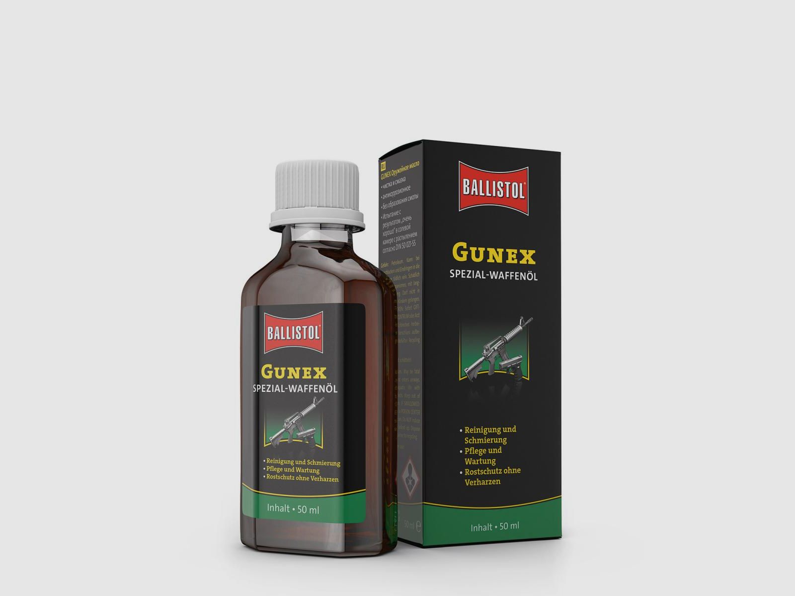 GUNEX Waffenöl 50ml Flasche