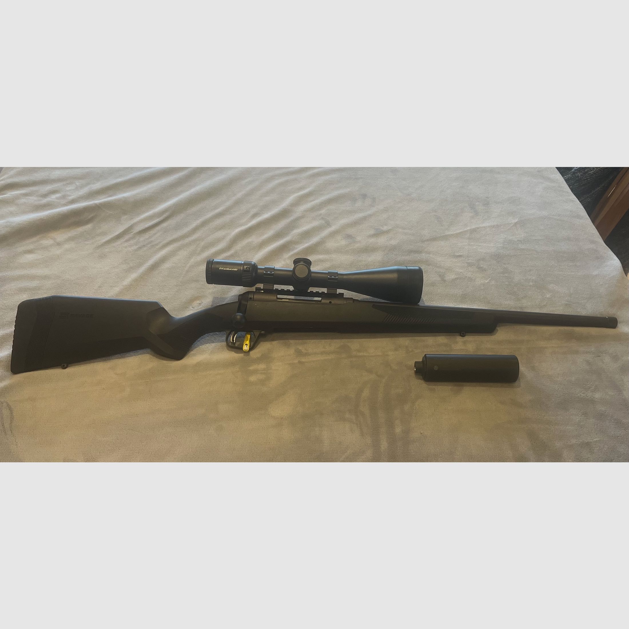 Savage Hog Hunter 110 mit Schalldämpfer