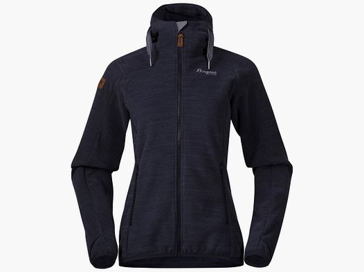 Bergans Hareid Fleece Jacket Dames Donker Marine XS