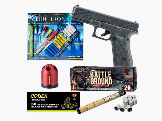 Schreckschuss Silvester Set Glock 17