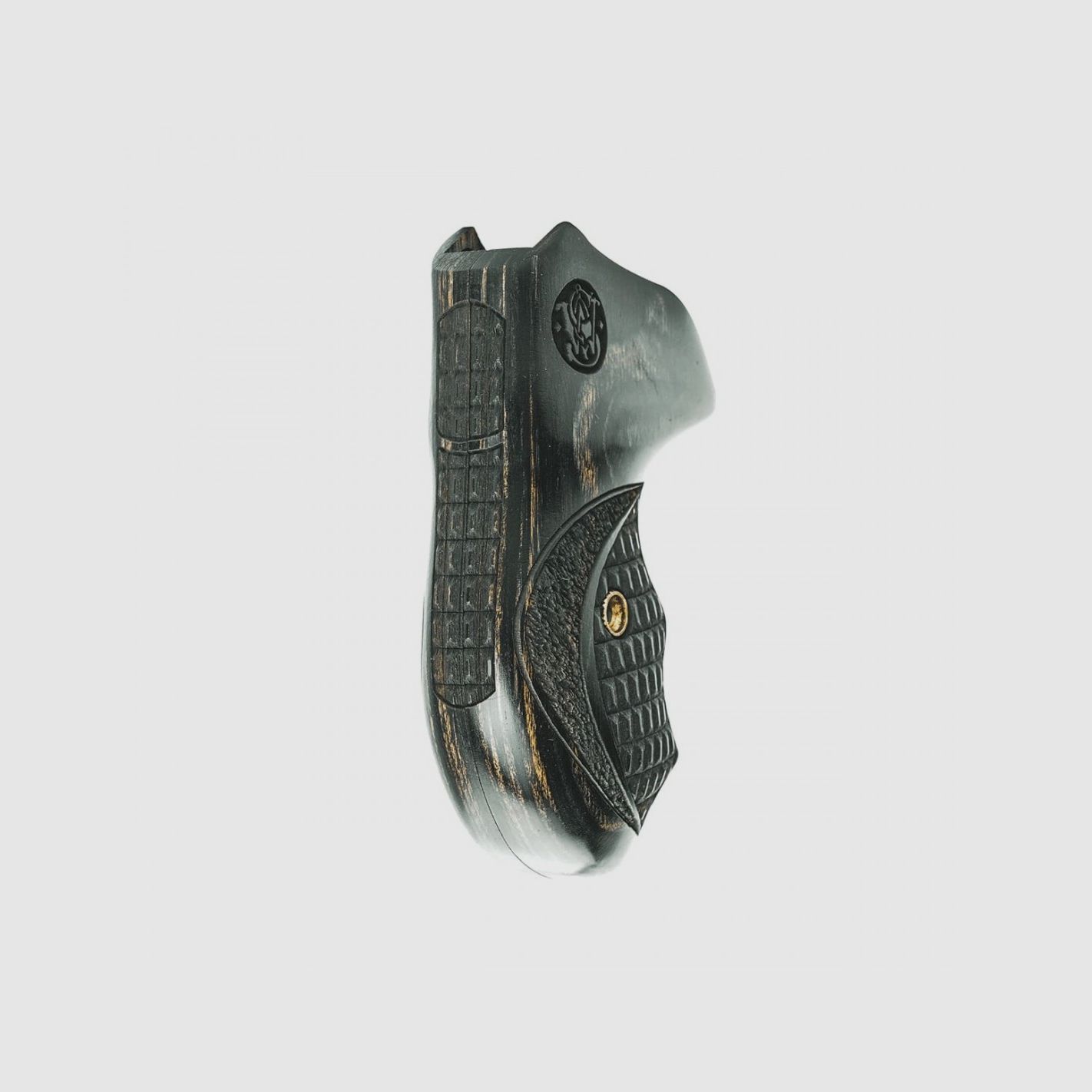 S&W J RUND BATELEUR SILBERBLACK CROCOBACK/STIPPLE MIT LASERLOGO, Bild 2 von 4