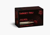 Geco 2317562 cartridge .223 Rem. Target FMJ 4.1g 63gr full metal jacket 50 pcs.