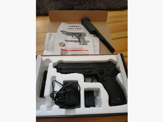 CYMA CM.122 P226 AEP 0,5 Joule Metallschlitten - schwarz - NP aktuell 90€