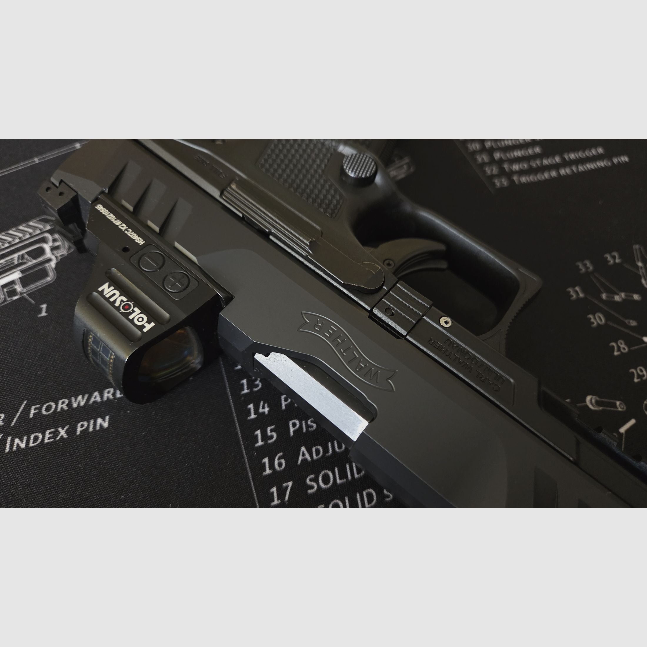 Walther PDP pack - red dot sight Holosun HS 407C